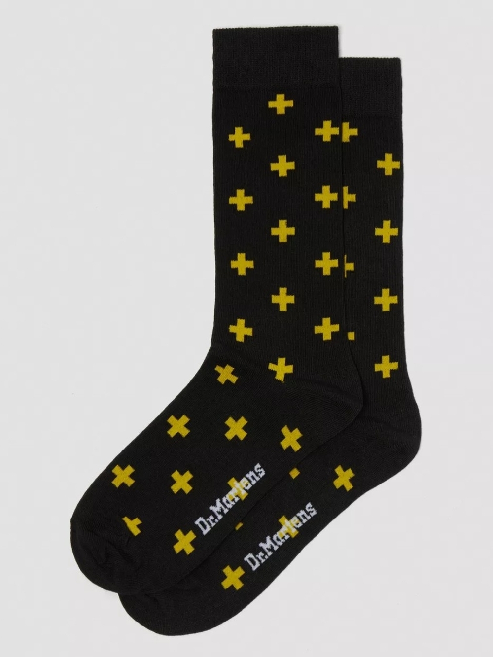NEW DR. MARTENS CROSS LOGO COTTON BLEND SOCKS